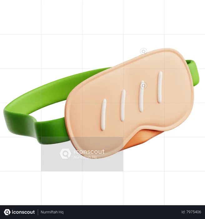 Máscara para dormir  3D Icon