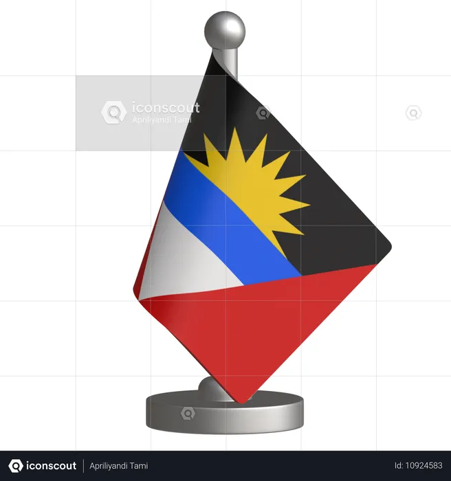 Antigua-et-Barbuda  3D Icon