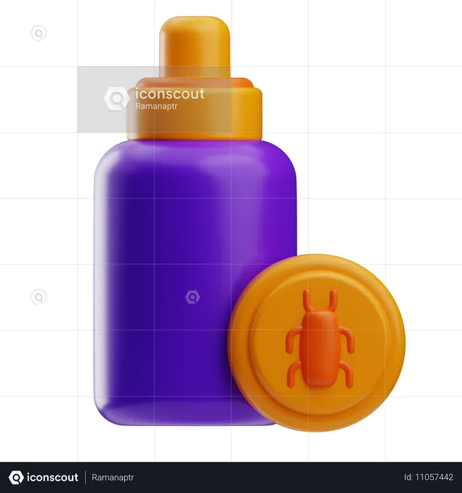Antiparasites Daycare  3D Icon