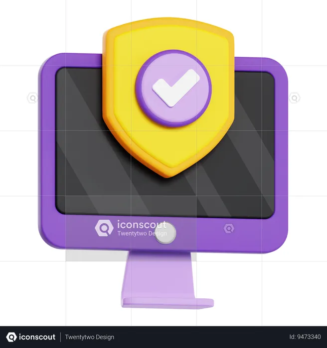 Antivirus  3D Icon