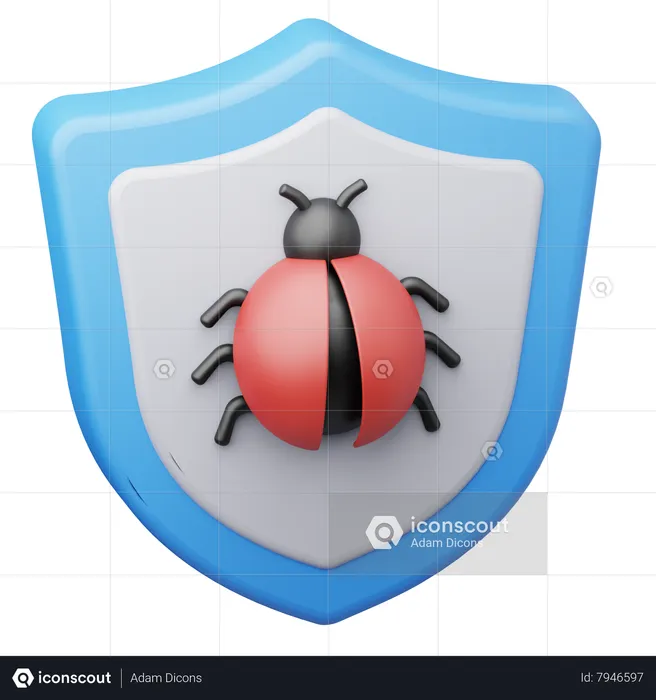 Antivirus  3D Icon