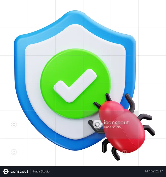 Antivirus  3D Icon