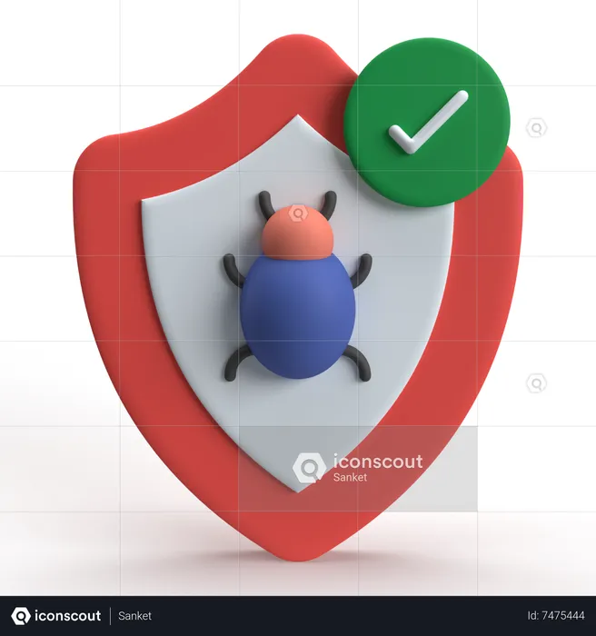 Antivirus  3D Icon