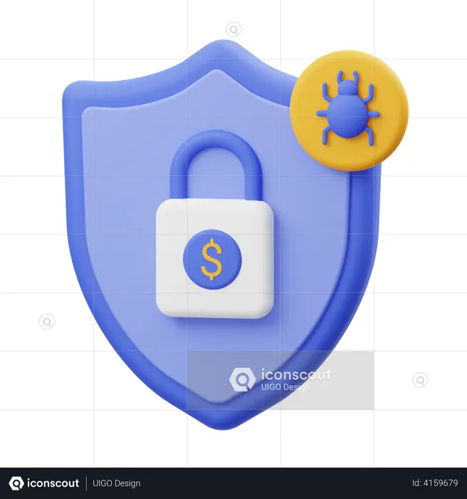 Antivirus  3D Illustration