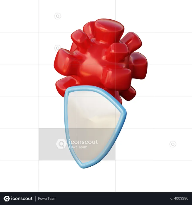 Antivirus  3D Illustration