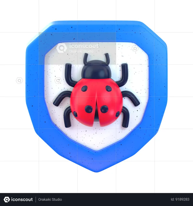 Antivirus Software  3D Icon