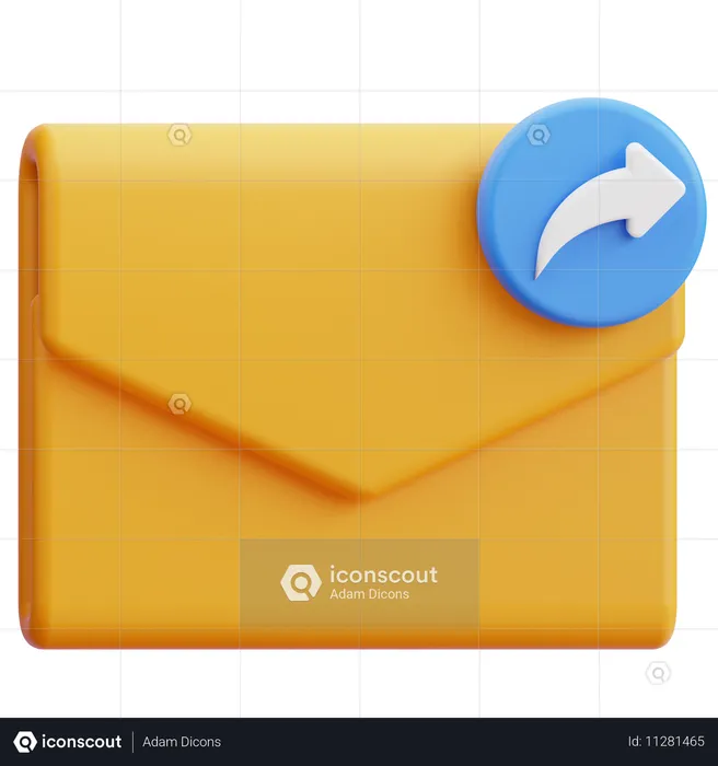 Email beantworten  3D Icon