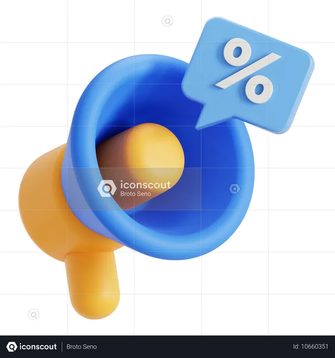 Anúncio promocional  3D Icon