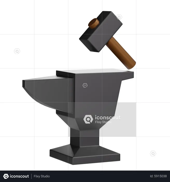 Anvil  3D Icon