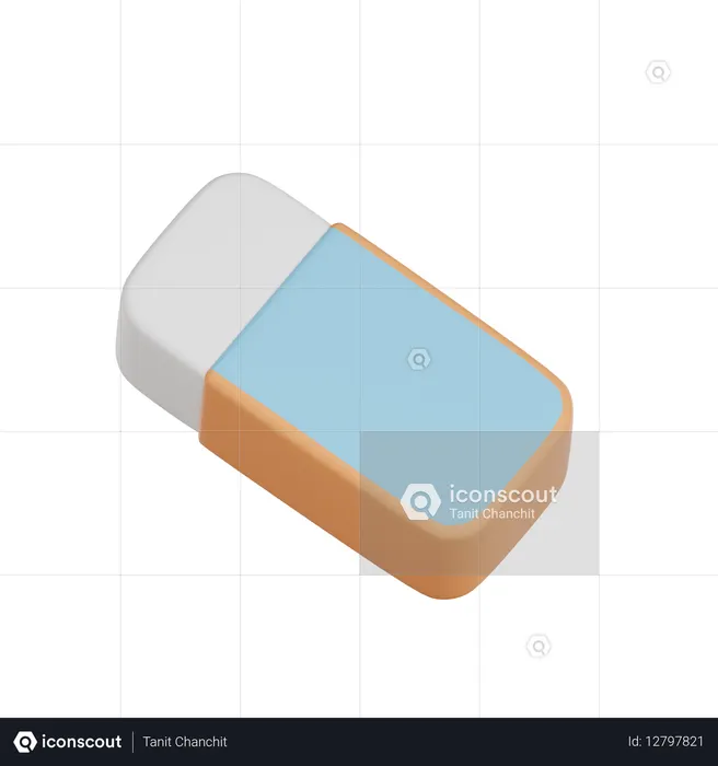 Apagador  3D Icon