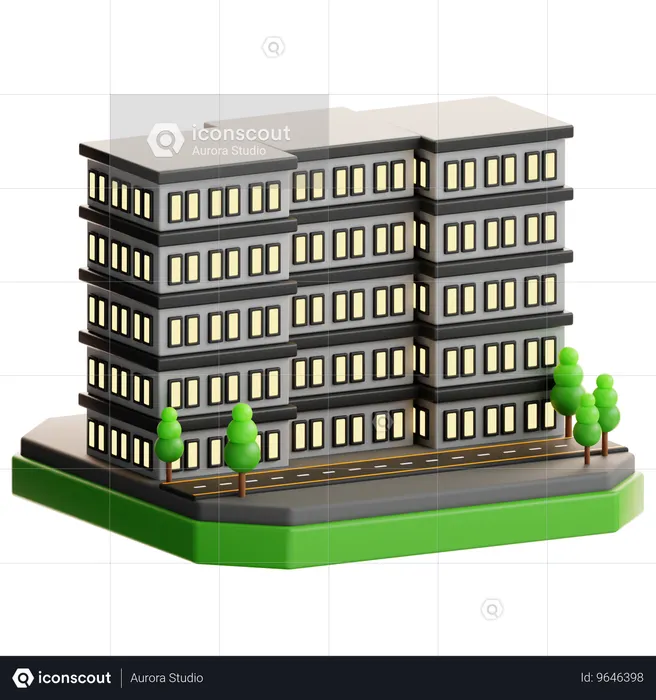 Apartment  3D Icon