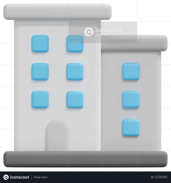 Apartment  3D Icon