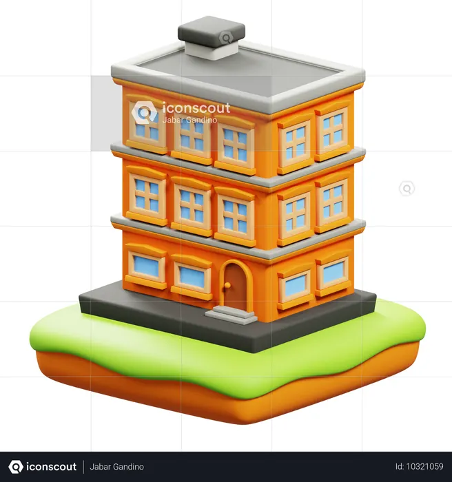 Apartment  3D Icon