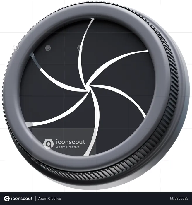 Aperture  3D Icon