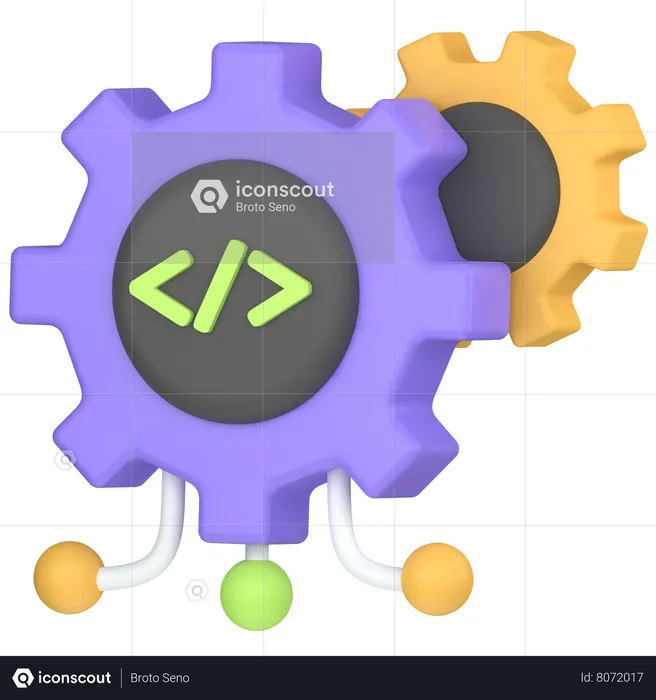 API  3D Icon