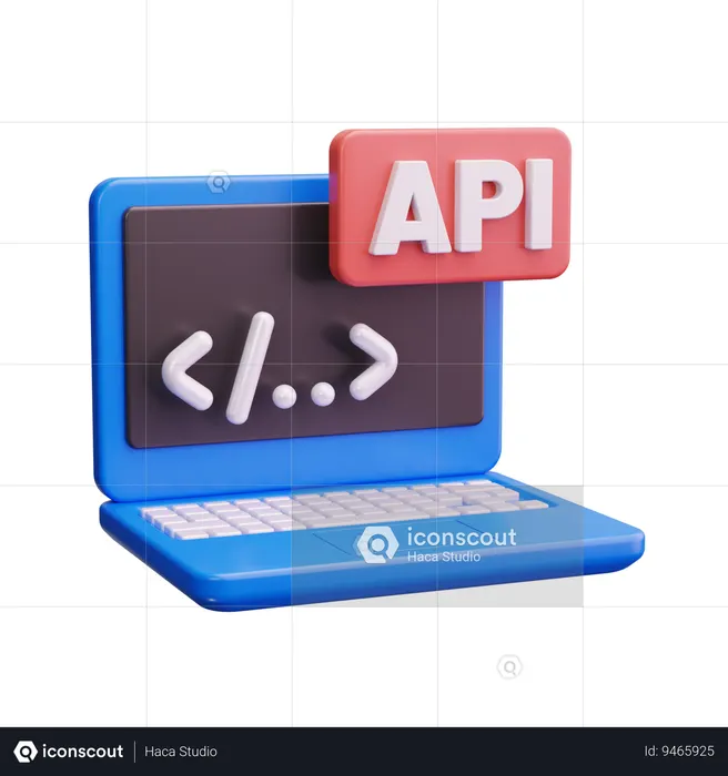 Api  3D Icon