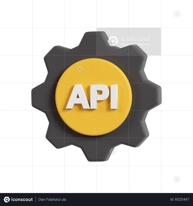 Api Configuration  3D Icon