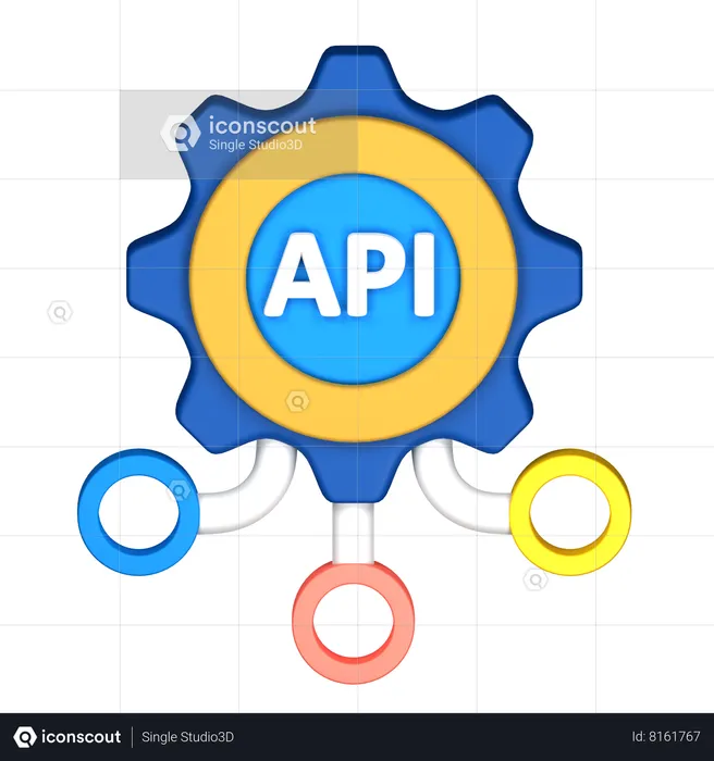 Api Setting  3D Icon