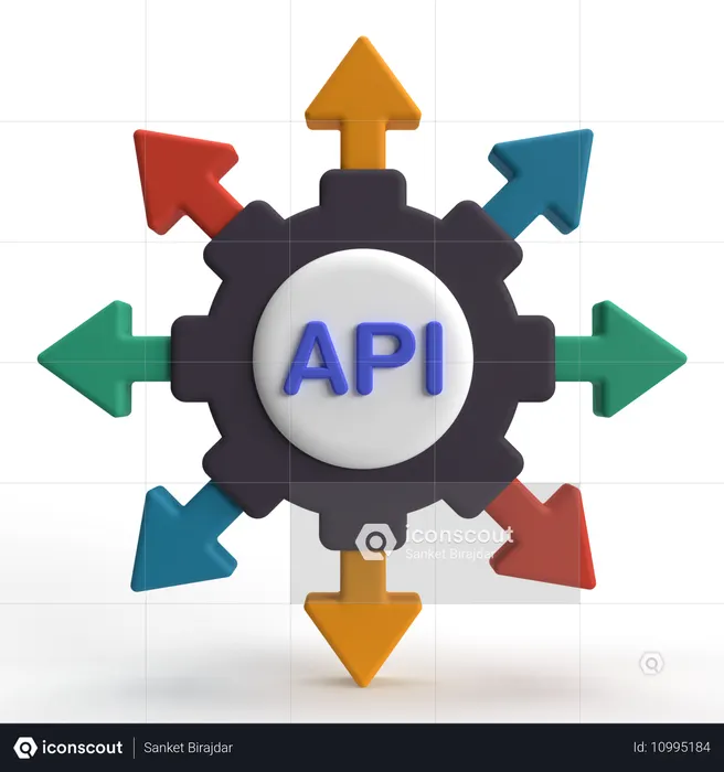 API Setting  3D Icon