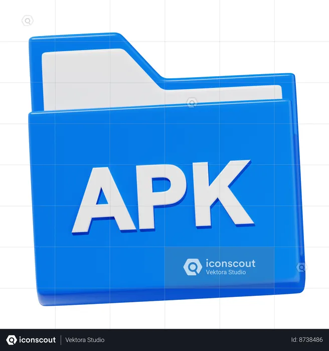 APK Folder  3D Icon