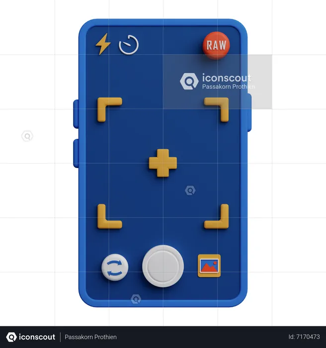 Aplicación de cámara  3D Icon