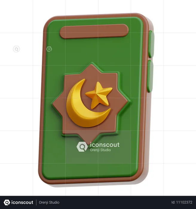 Aplicación de ramadán  3D Icon