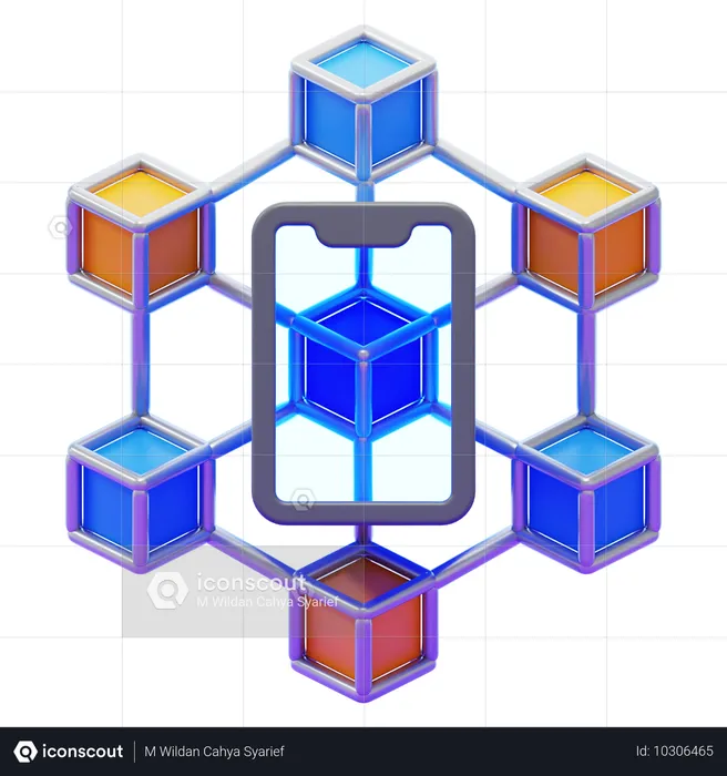 Dapps  3D Icon