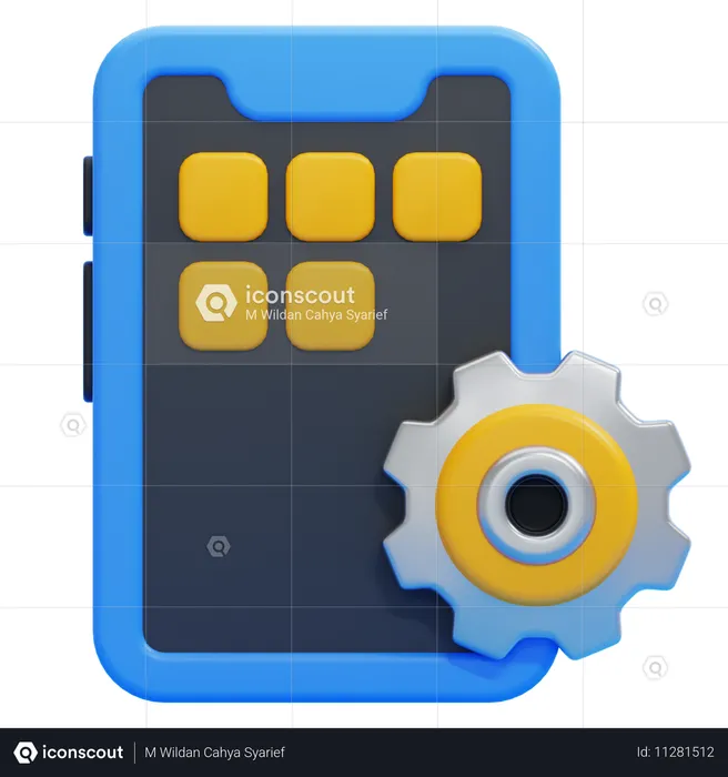 App Development  3D Icon