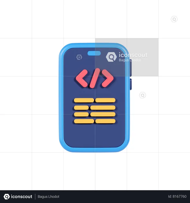 App Development  3D Icon
