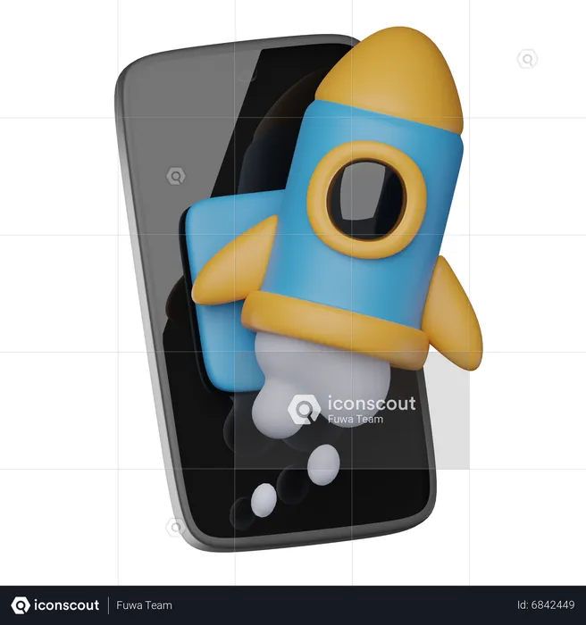 App Launch  3D Icon