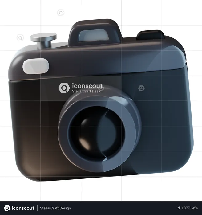 Appareil photo  3D Icon