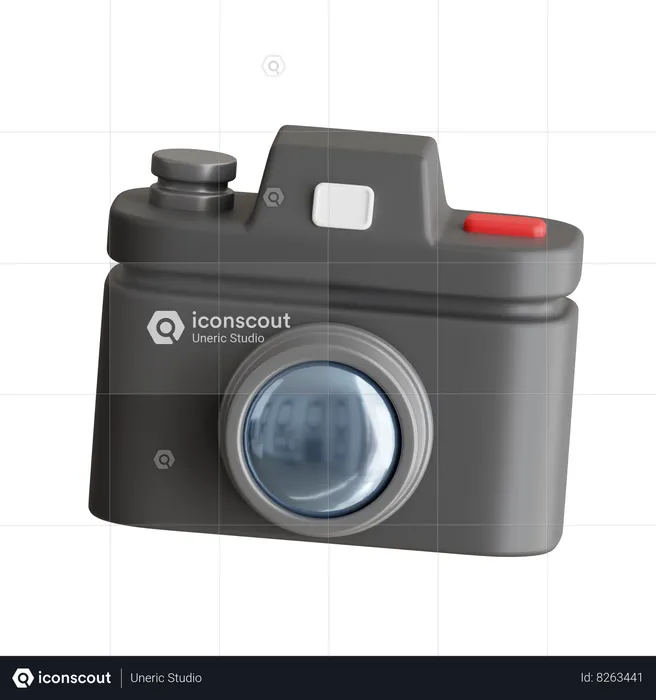 Appareil photo numérique  3D Icon