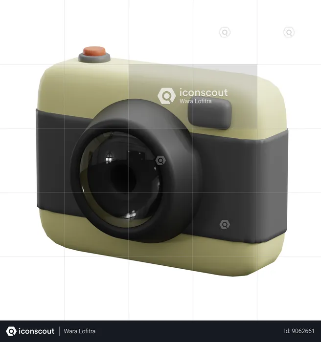 Appareil photo numérique  3D Icon