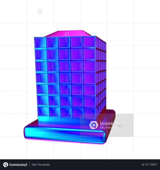 Appartement  3D Icon