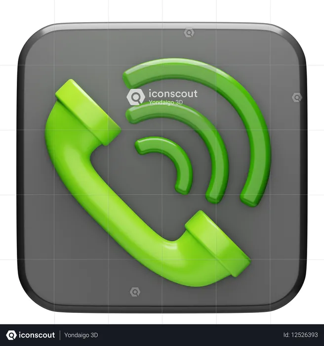 Appel  3D Icon