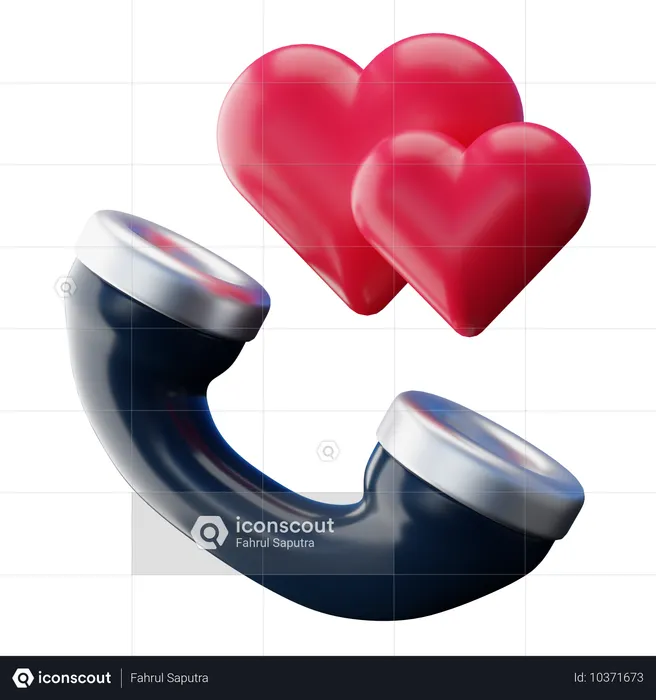 Appel d'amour  3D Icon