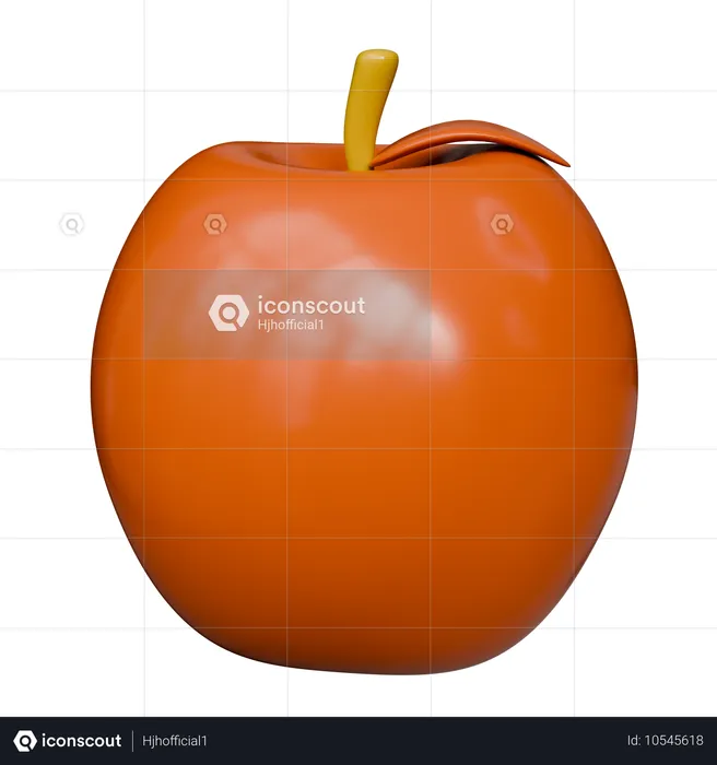 Apple  3D Icon