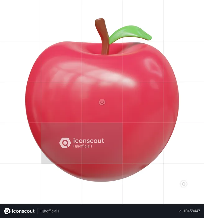 Apple  3D Icon