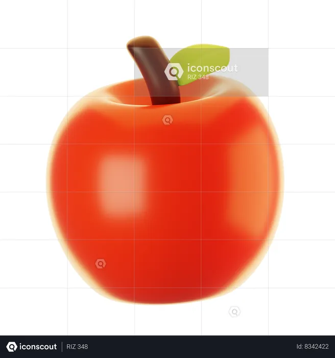 Apple  3D Icon