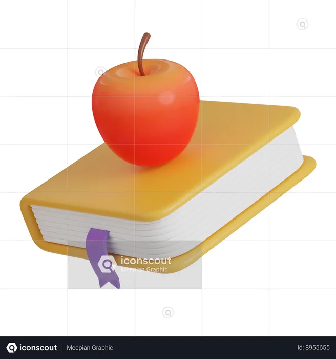 Apple  3D Icon