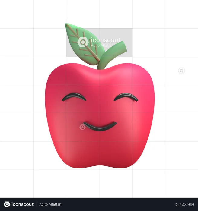 Apple Emoji 3D Illustration