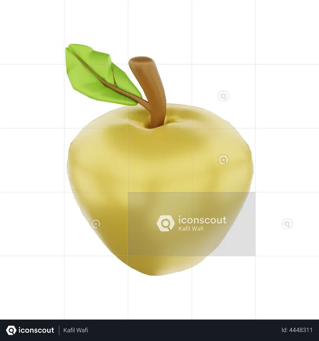Apple  3D Illustration