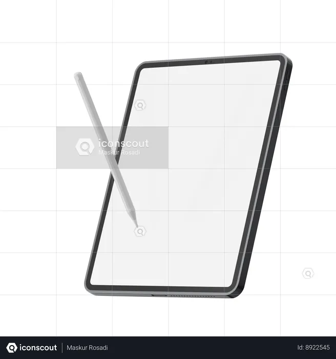 Ipad de maçã  3D Icon