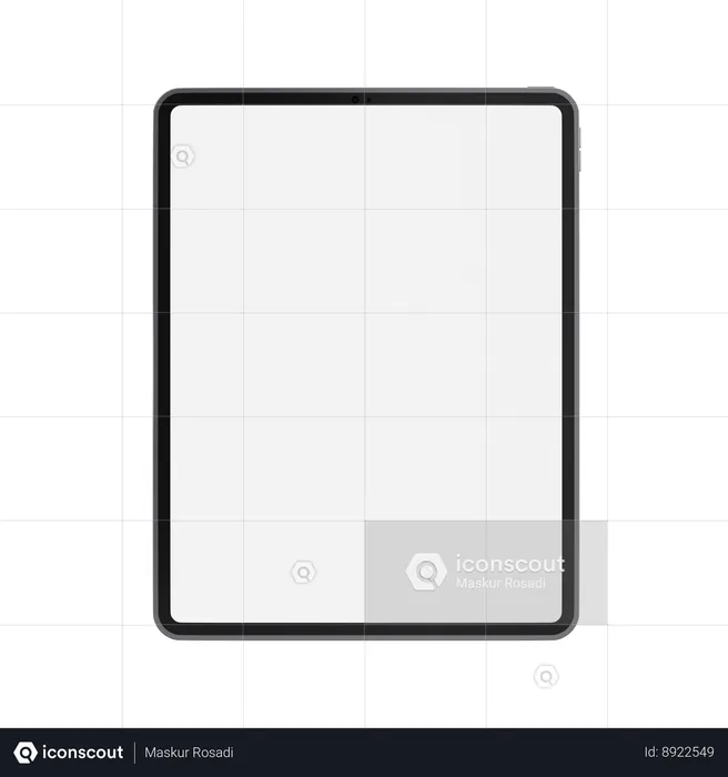 Ipad de maçã  3D Icon