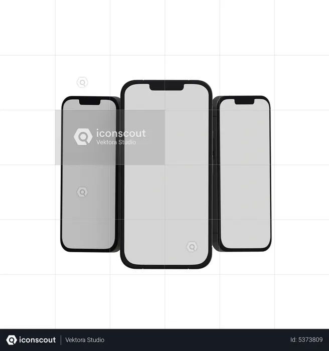 Apple iPhone  3D Icon
