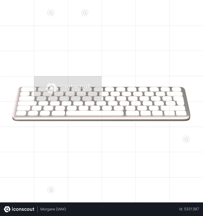 Apple keyboard  3D Icon