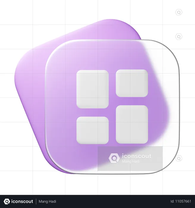 Application  3D Icon