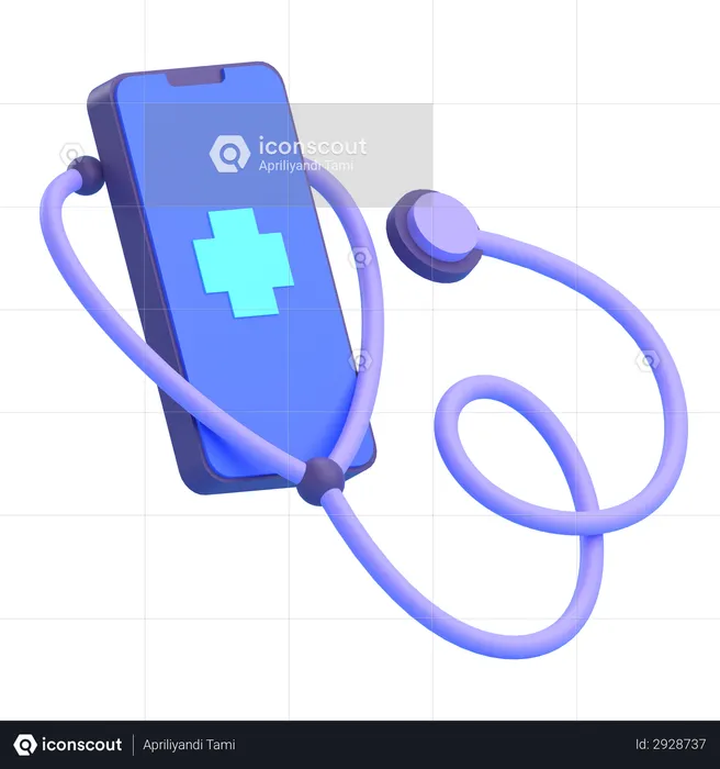 Application médicale  3D Illustration