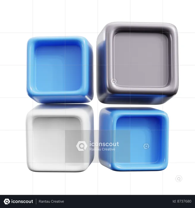 Application menu  3D Icon