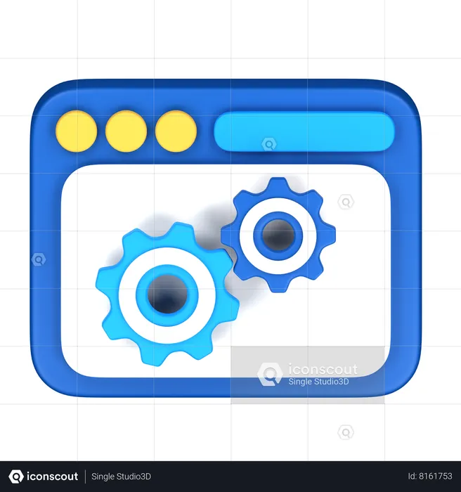 Application Setting  3D Icon